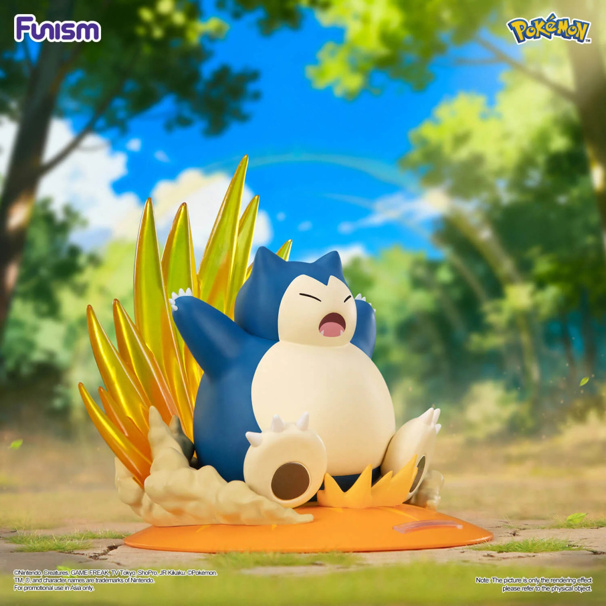 Funism - Mini-figura Pokemon Prime - Ronflex - Snorlax -