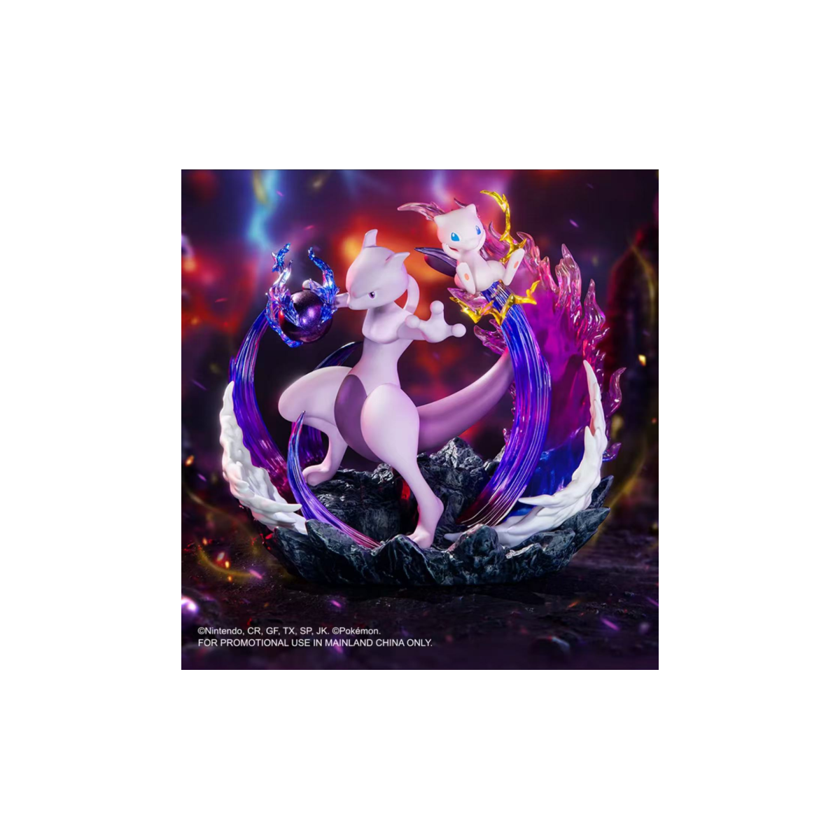 Funism - Pokemon Prime Figura - Mewtwo e Mew