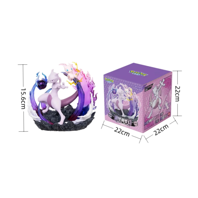 Funism - Pokemon Prime Figura - Mewtwo e Mew