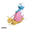 Plastoy - I Puffi - Salvadanaio a forma di Puffo con lo zaino a forma di lumaca