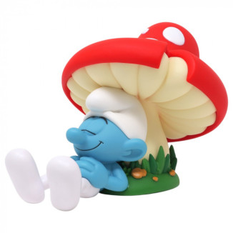 Plastoy - I Puffi - Salvadanaio "Puffo Addormentato"