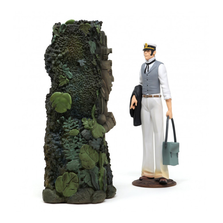 Plastoy - Corto Maltese e la statua di Mū - Collectoys
