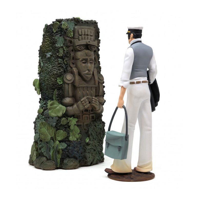 Plastoy - Corto Maltese e la statua di Mū - Collectoys