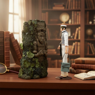 Plastoy - Corto Maltese e la statua di Mū - Collectoys