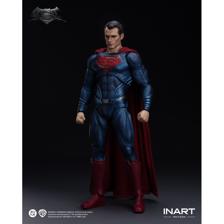 INART - Batman v Superman: Dawn of Justice - Action figure di Superman in scala 1/12