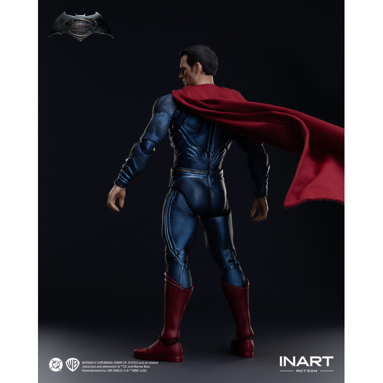 INART - Batman v Superman: Dawn of Justice - Action figure di Superman in scala 1/12