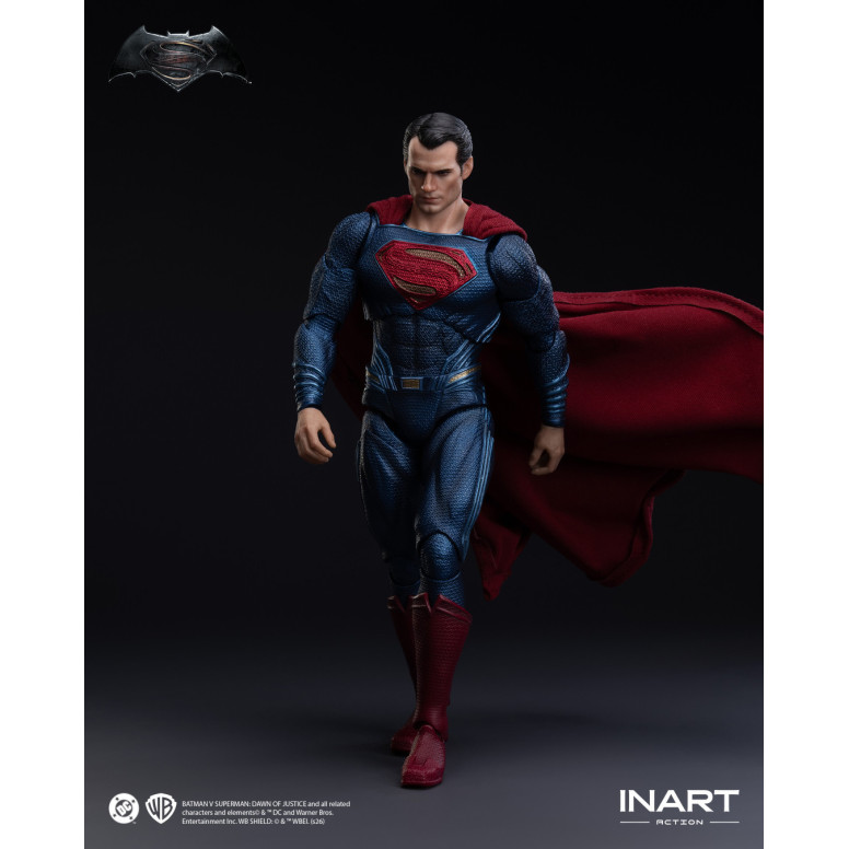 INART - Batman v Superman: Dawn of Justice - Action figure di Superman in scala 1/12