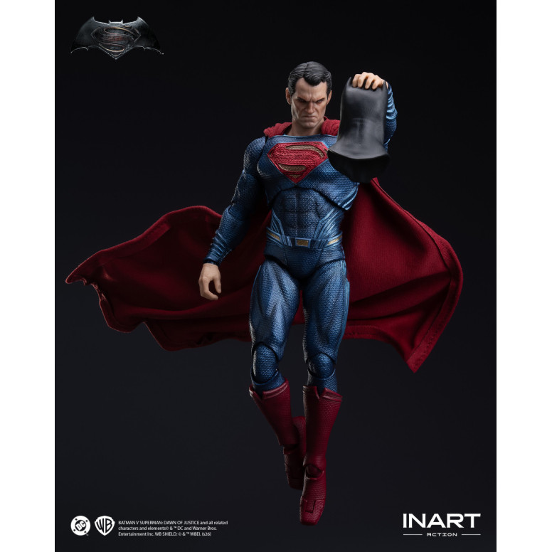 INART - Batman v Superman: Dawn of Justice - Action figure di Superman in scala 1/12