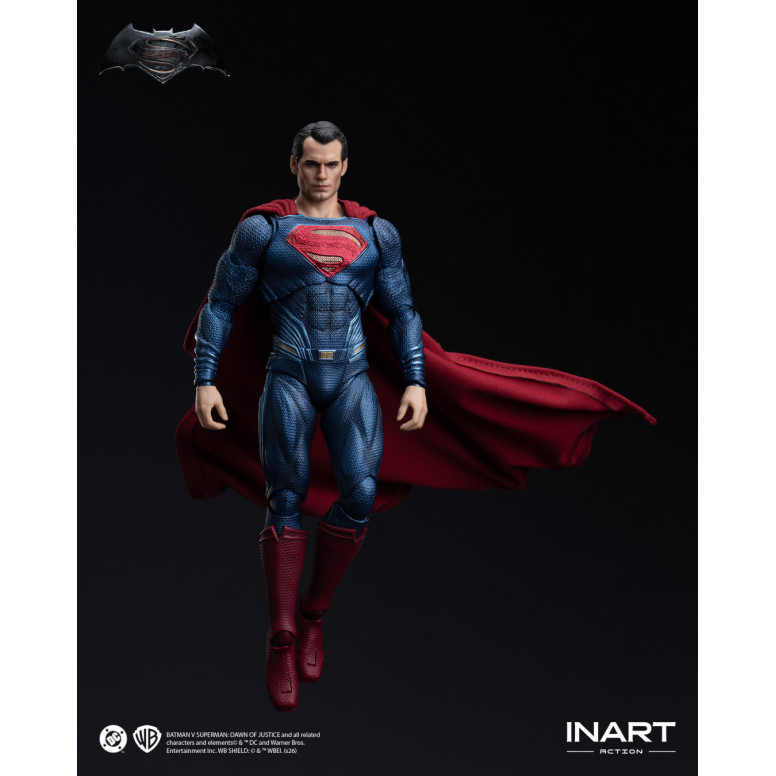 INART - Batman v Superman: Dawn of Justice - Action figure di Superman in scala 1/12