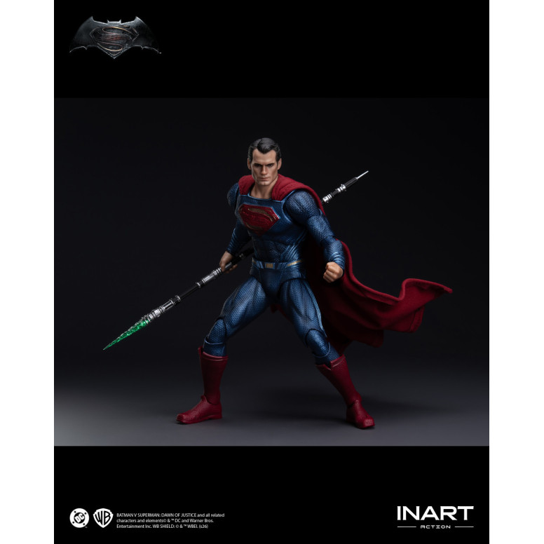 INART - Batman v Superman: Dawn of Justice - Action figure di Superman in scala 1/12
