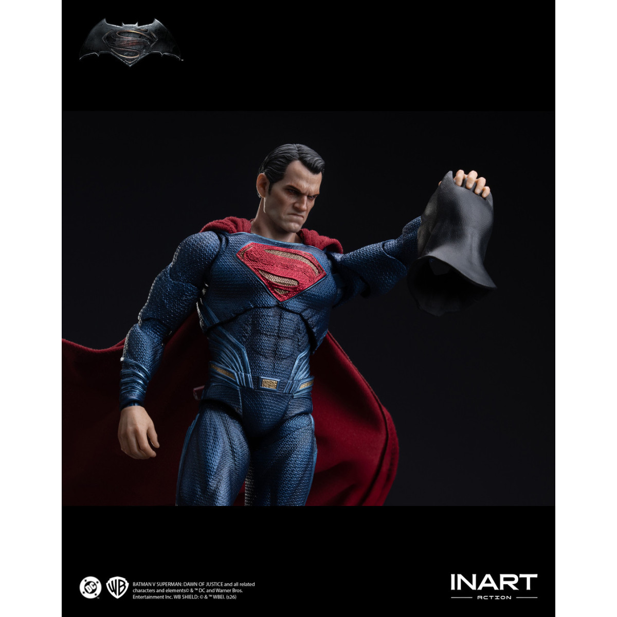 INART - Batman v Superman: Dawn of Justice - Action figure di Superman in scala 1/12