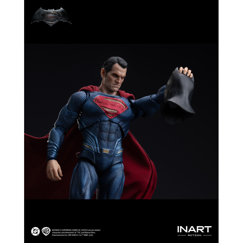 INART - Batman v Superman: Dawn of Justice - Action figure di Superman in scala 1/12
