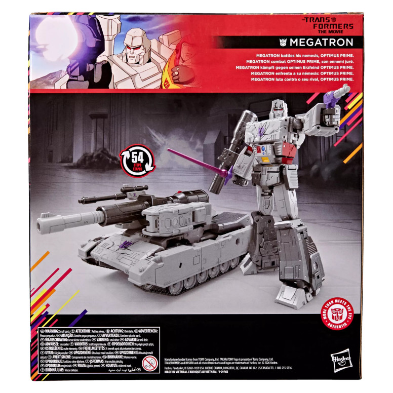 Hasbro - Transformers: Il film - MEGATRON Classe Leader - Collezione Studio Series MTMTE