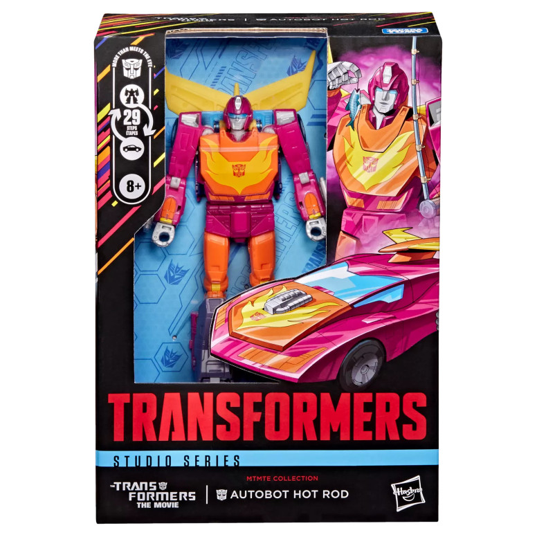 Hasbro - Transformers The Movie - HOTROD Classe Voyager - Collezione Studio Series MTMTE