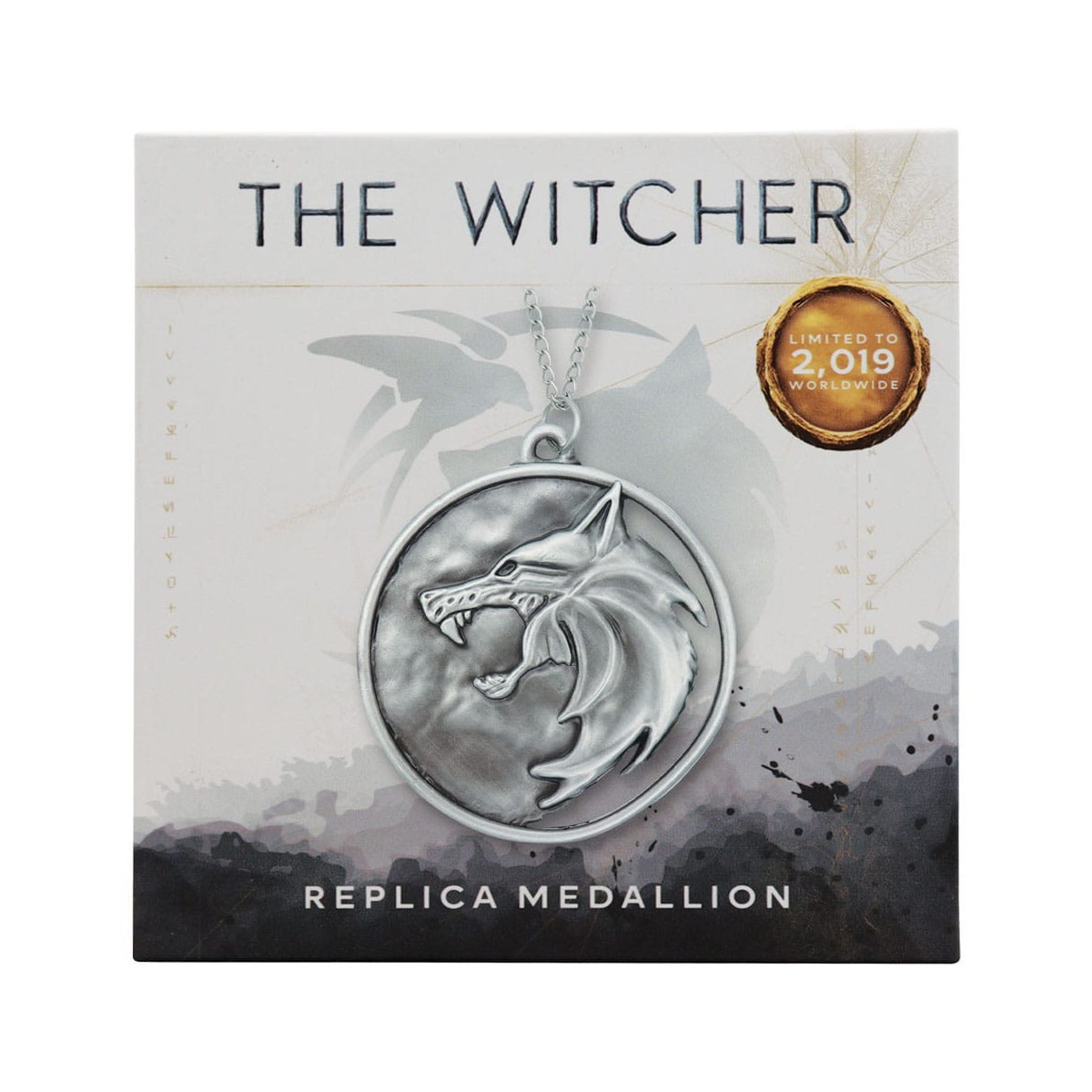 FaNaTtiK - The Witcher replica 1:1 della collana "Geralt's Medallion"