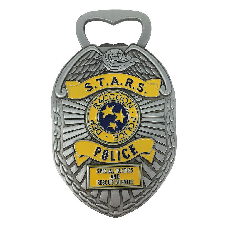 FaNaTtiK - Apribottiglie a forma di distintivo della polizia " Resident Evil "