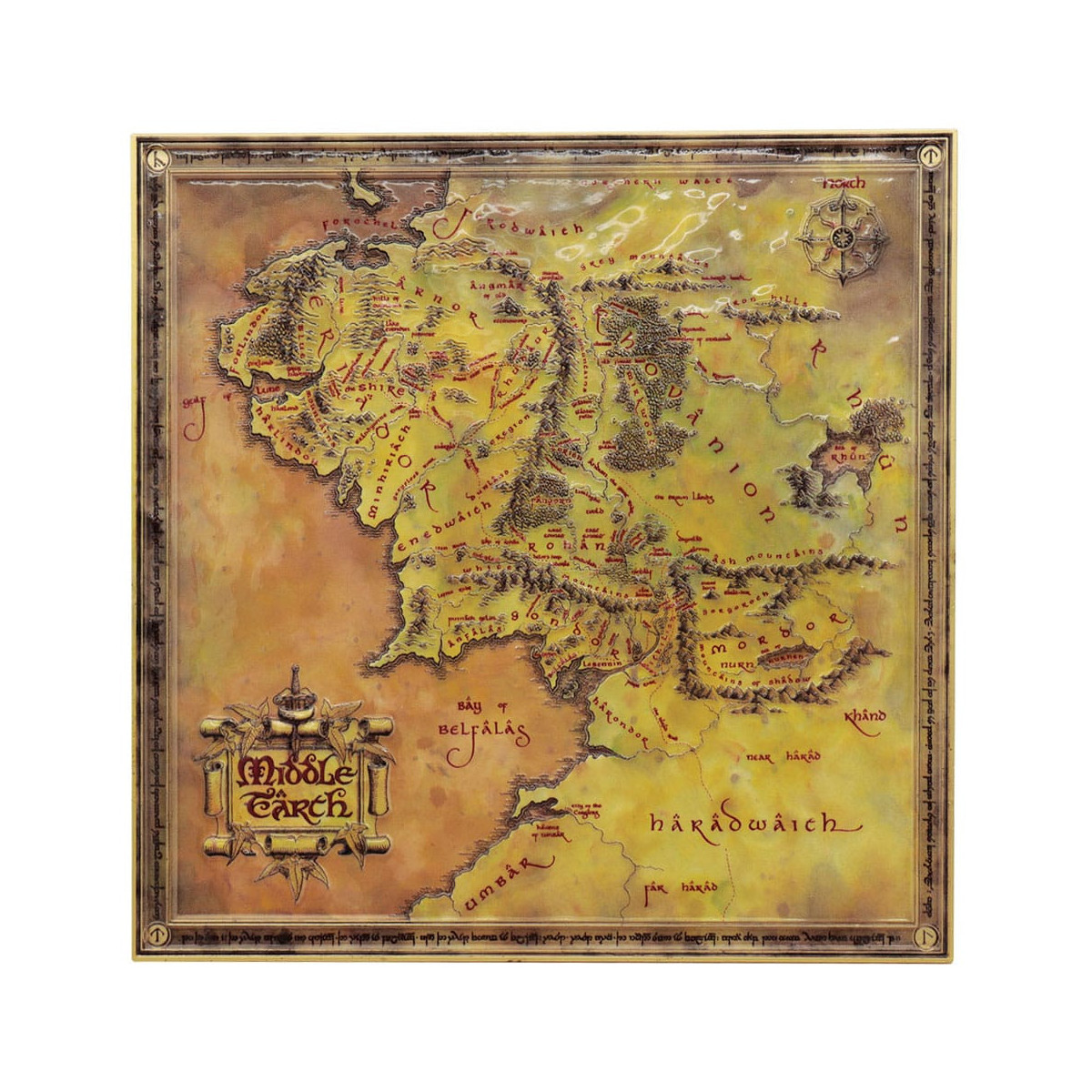 FaNaTtiK - Mappa metal de "Il Signore degli Anelli"