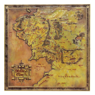 FaNaTtiK - Mappa metal de "Il Signore degli Anelli"