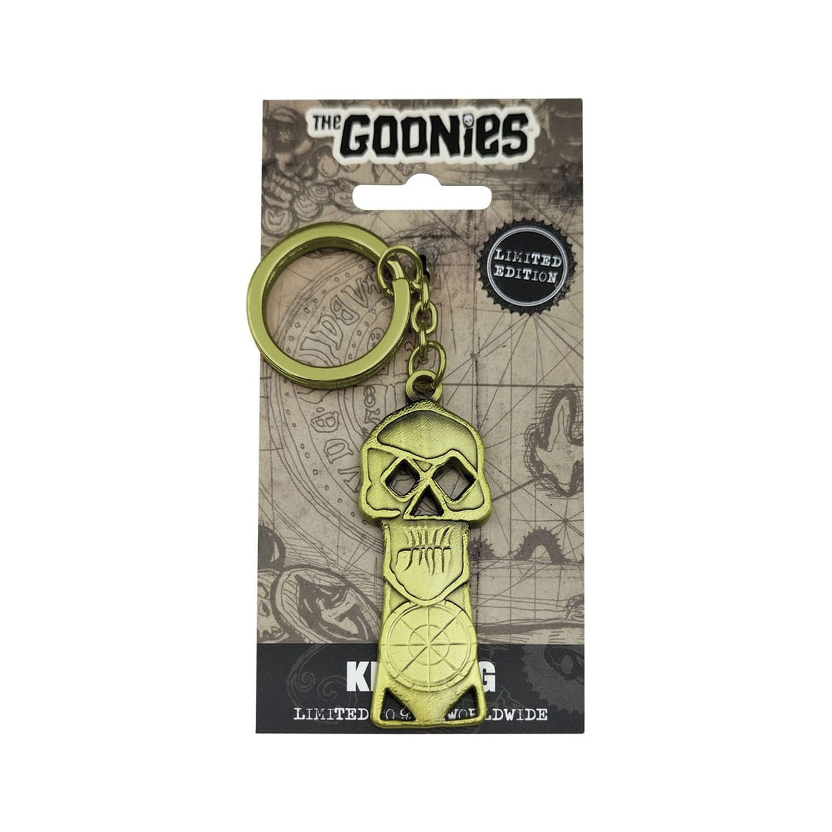 FaNaTtiK - Portachiavi "I Goonies" 40° anniversario, edizione limitata "Copper Bones"