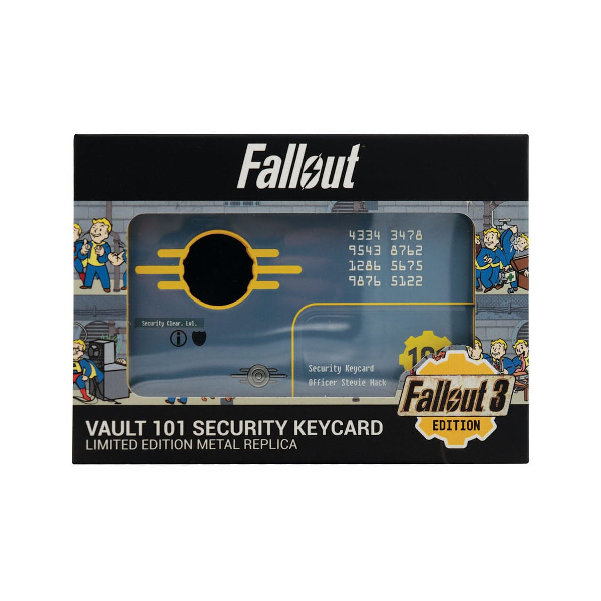 FaNaTtiK - Fallout 3 repliche della chiave di sicurezza Vault 101 in edizione limitata