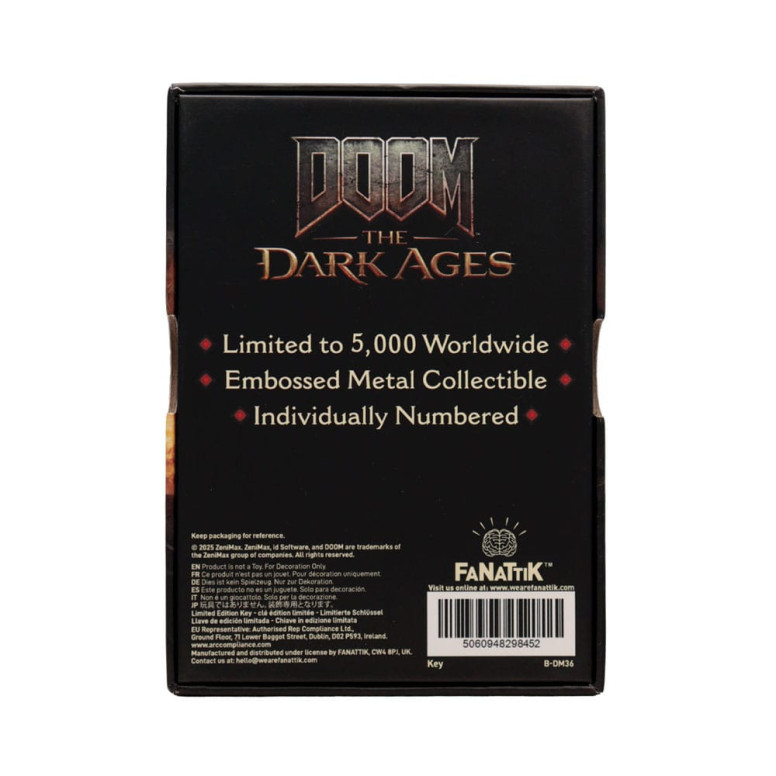 FaNaTtiK - Doom: The Dark Ages, replica Secret Key Limited Edition