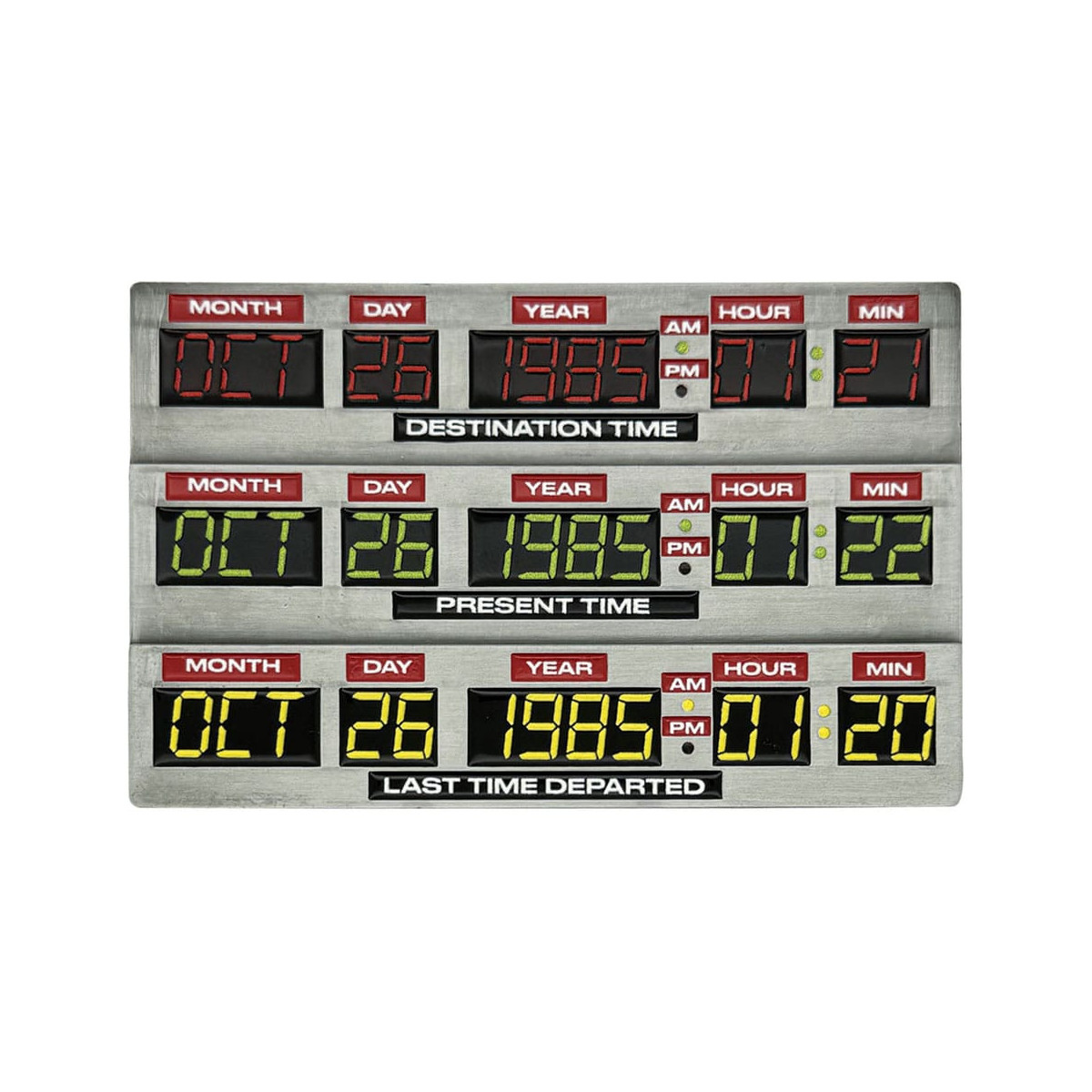 FaNaTtiK - Back To The Future Lingot 40° Anniversario Time Circuits Edizione Limitata