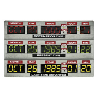 FaNaTtiK - Back To The Future Lingot 40° Anniversario Time Circuits Edizione Limitata