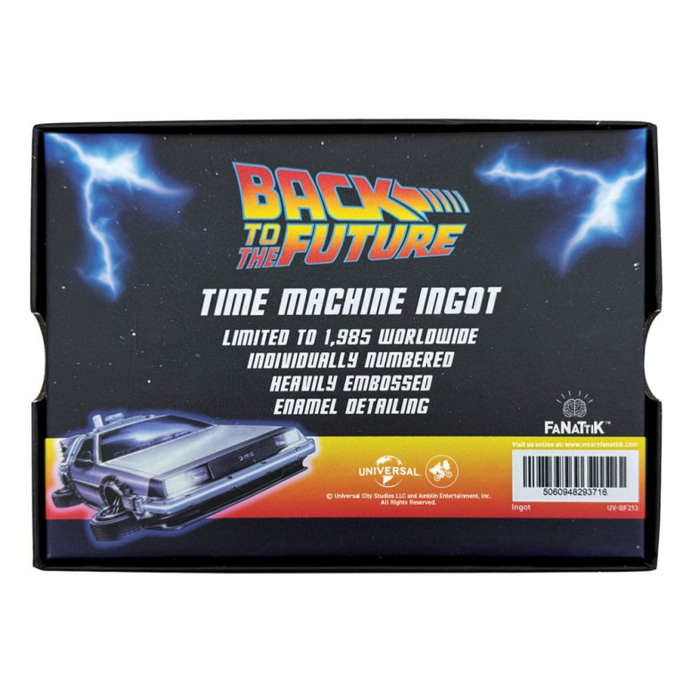 FaNaTtiK - Back To The Future Lingot 40° Anniversario Time Circuits Edizione Limitata