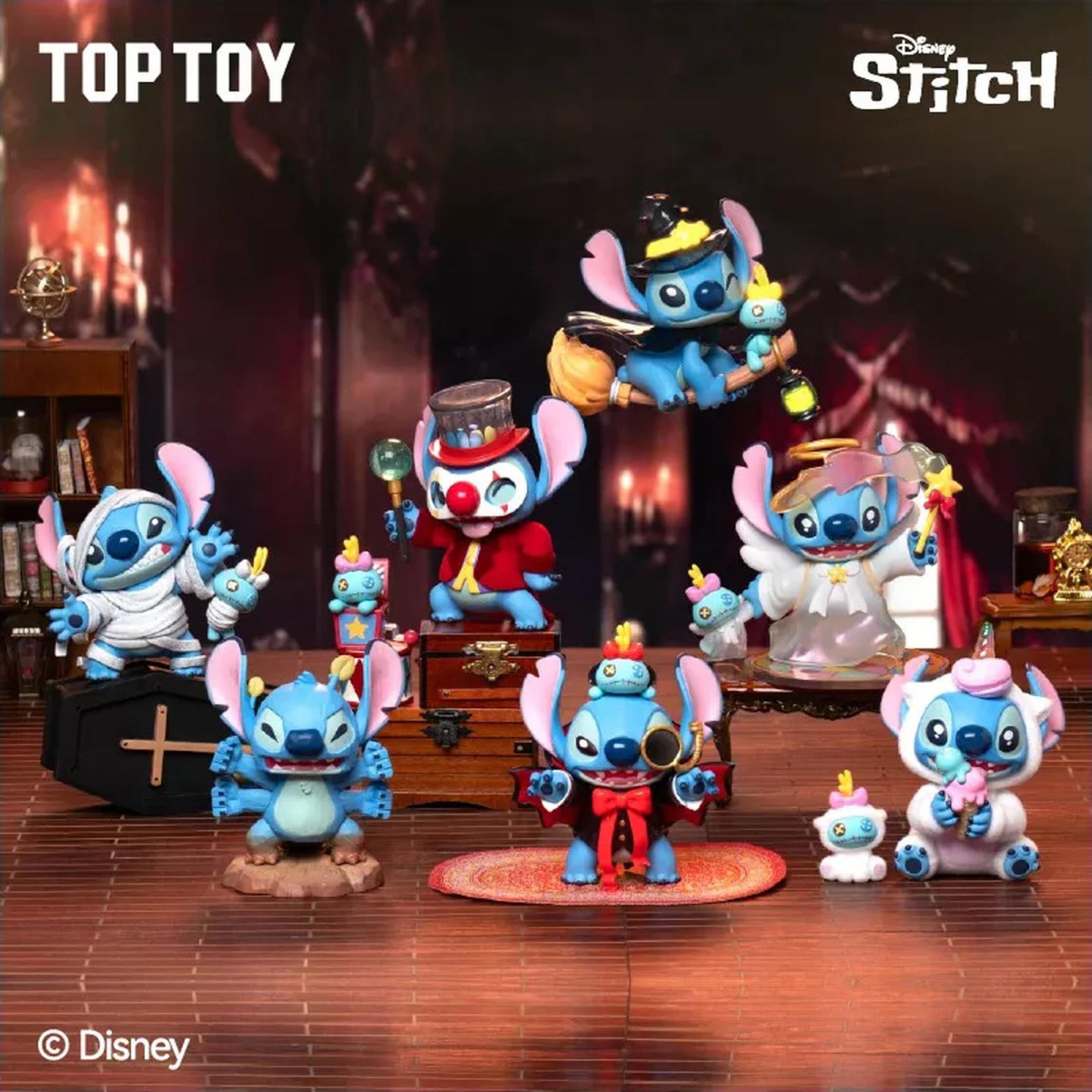 Toy Pop - Disney Stitch Wacky Diary 2.0 - set di 6 figurine in blind box