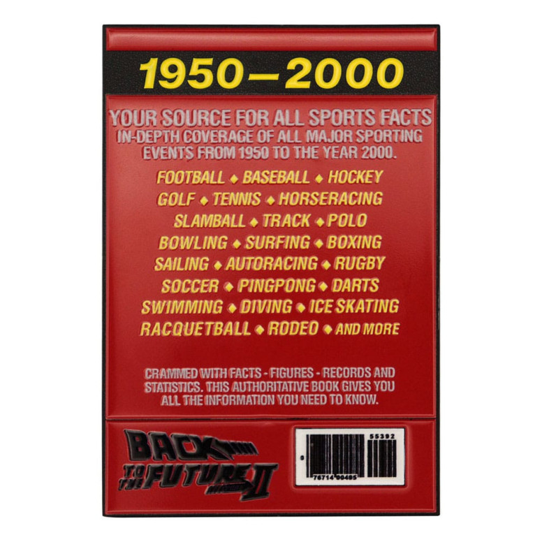 FaNaTtiK - Back To The Future Lingot Sport Almanac Edizione Limitata