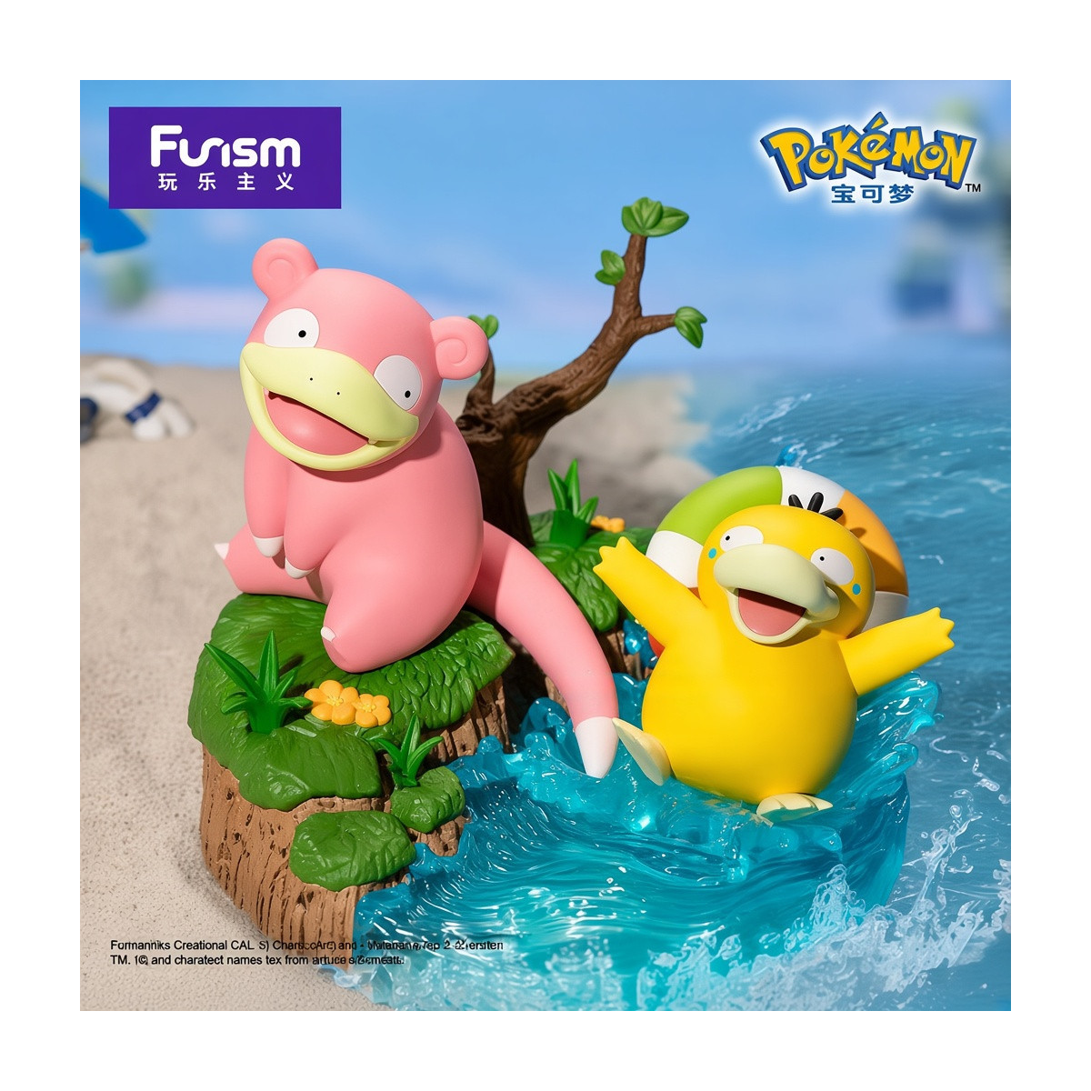 Funism - Pokemon Prime Figura - Ramoloss e Psykokwak