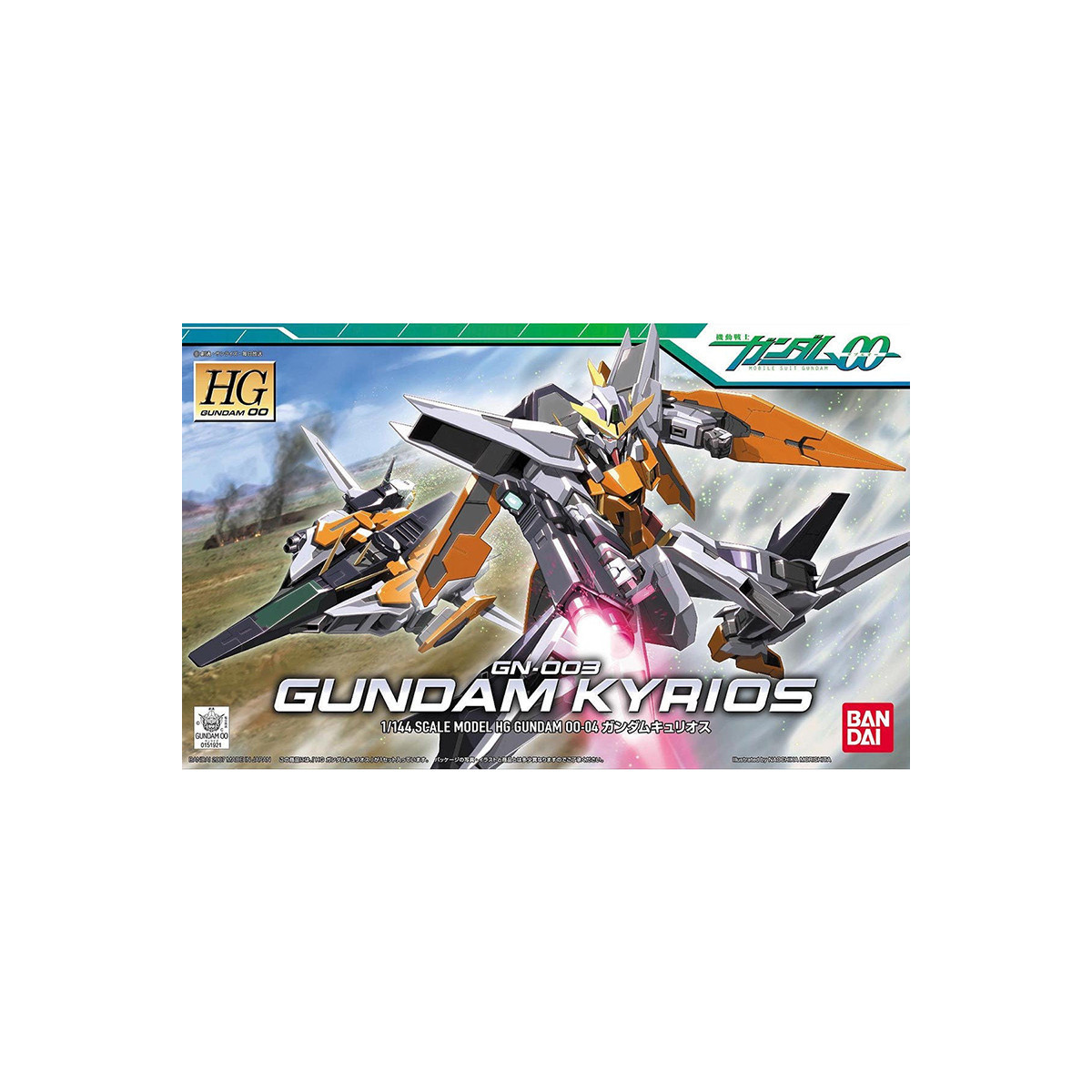 Bandai - Gunpla - 1/144 HG - GN-003 Gundam KYRIOS - Mobile Suit Gundam 00