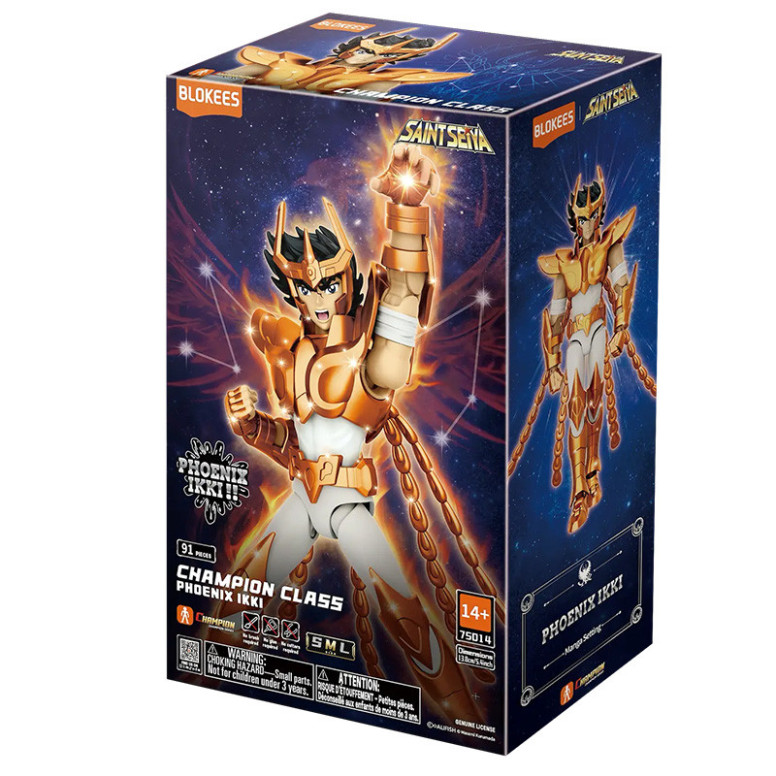Blokees Saint Seiya - Champion Class Phoenix Ikki v2 - Ikki della Fenice