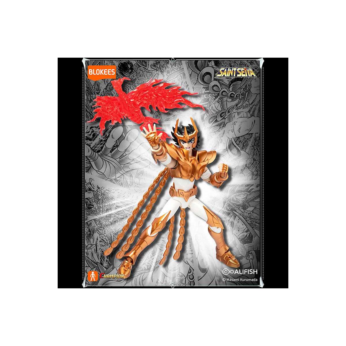Blokees Saint Seiya - Champion Class Phoenix Ikki v2 - Ikki della Fenice