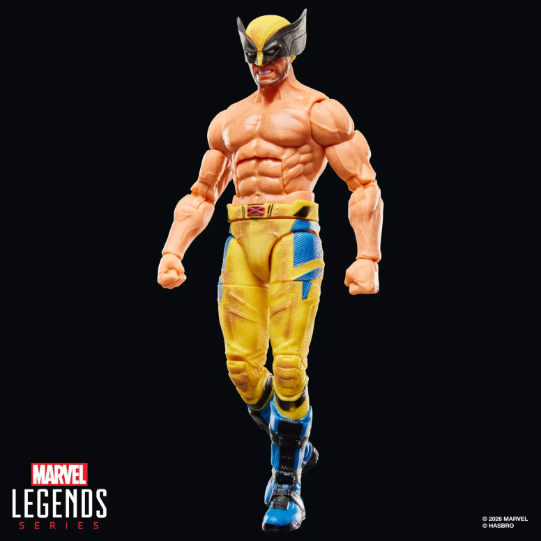 Marvel Legends - Wolverine (a torso nudo) - " Deadpool " e Wolverine