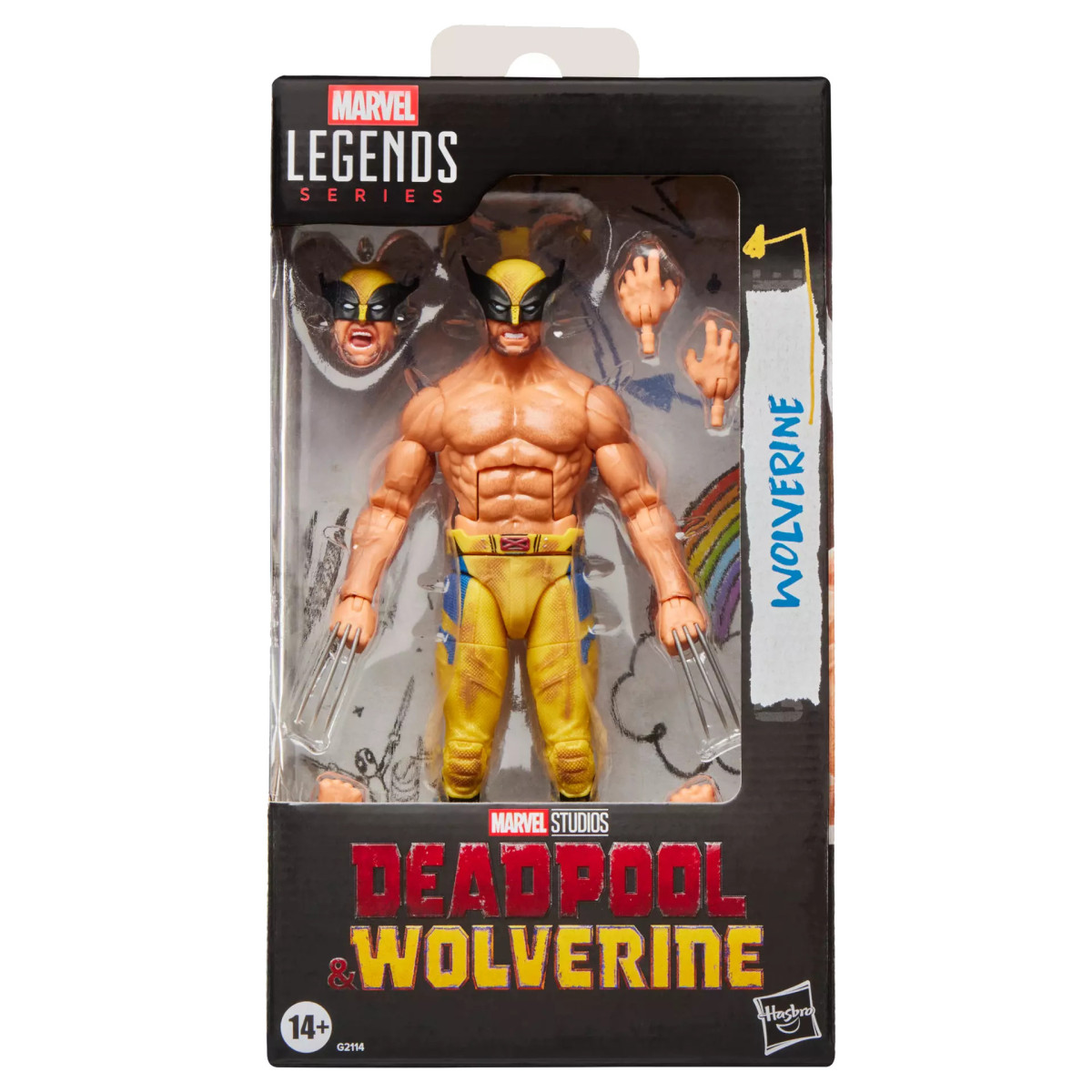Marvel Legends - Wolverine (a torso nudo) - " Deadpool " e Wolverine