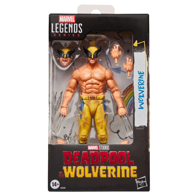 Marvel Legends - Wolverine (a torso nudo) - " Deadpool " e Wolverine