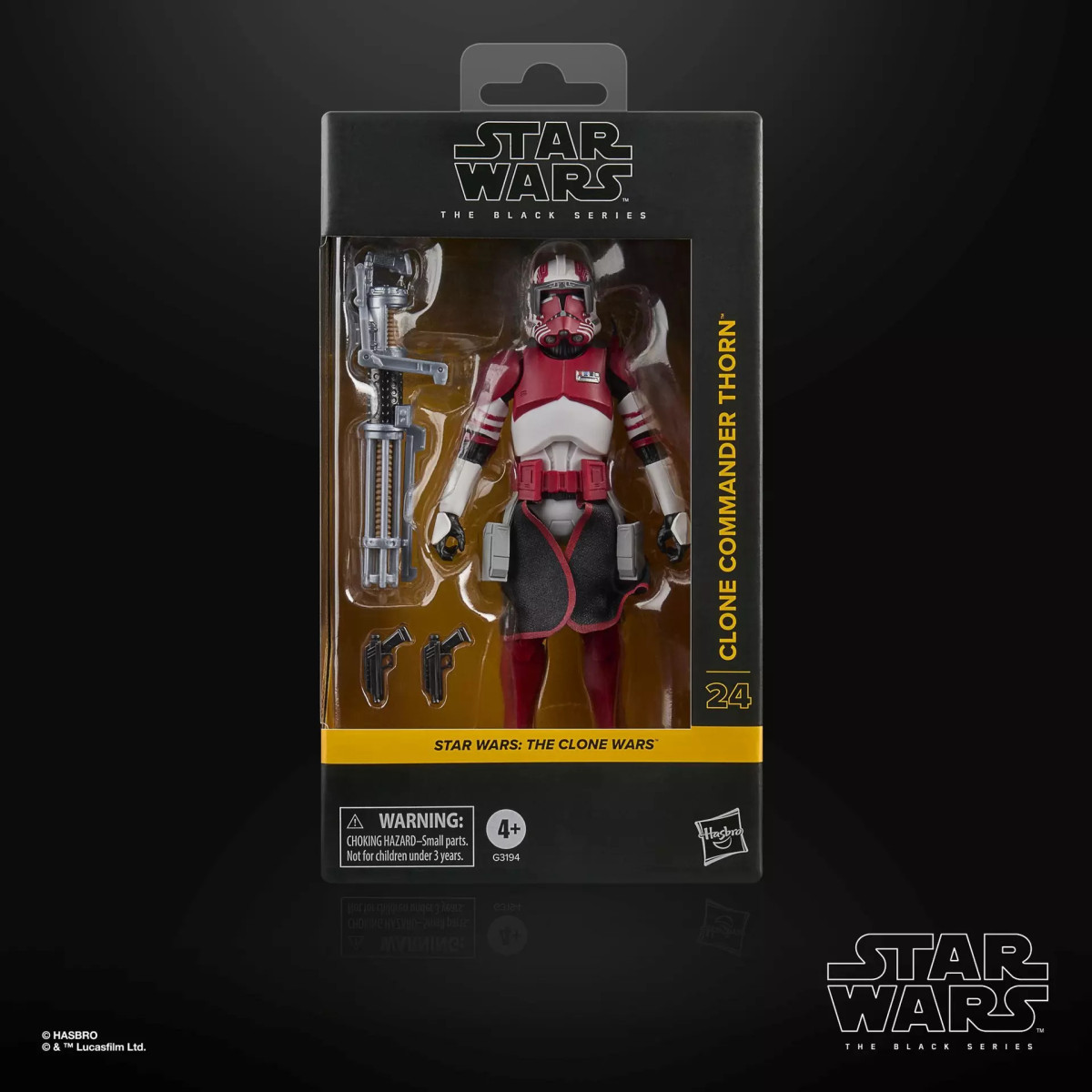 Star Wars The Black Series e - Comandante dei cloni Thorn - The Clone Wars
