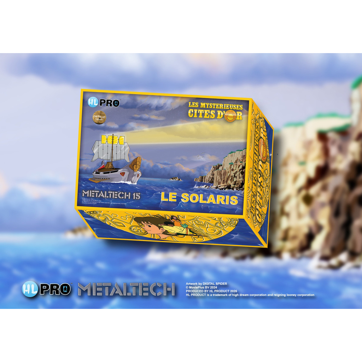 HLPRO Metaltech 15 SOLARIS riverniciatura metallizzata - Le misteriose città d'oro