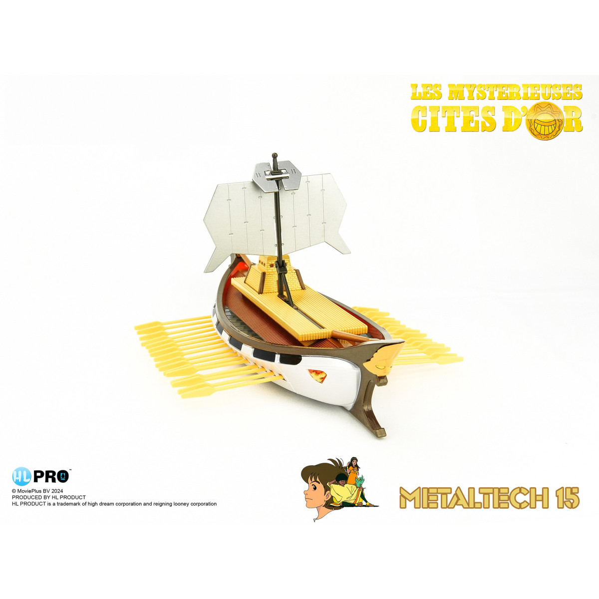 HLPRO Metaltech 15 SOLARIS riverniciatura metallizzata - Le misteriose città d'oro