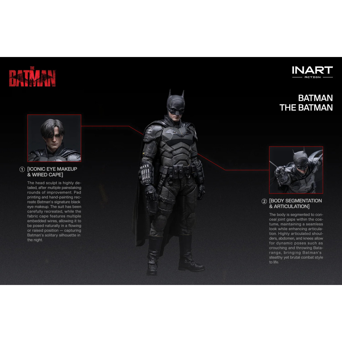 INART - Figura di Batman in scala 1/12