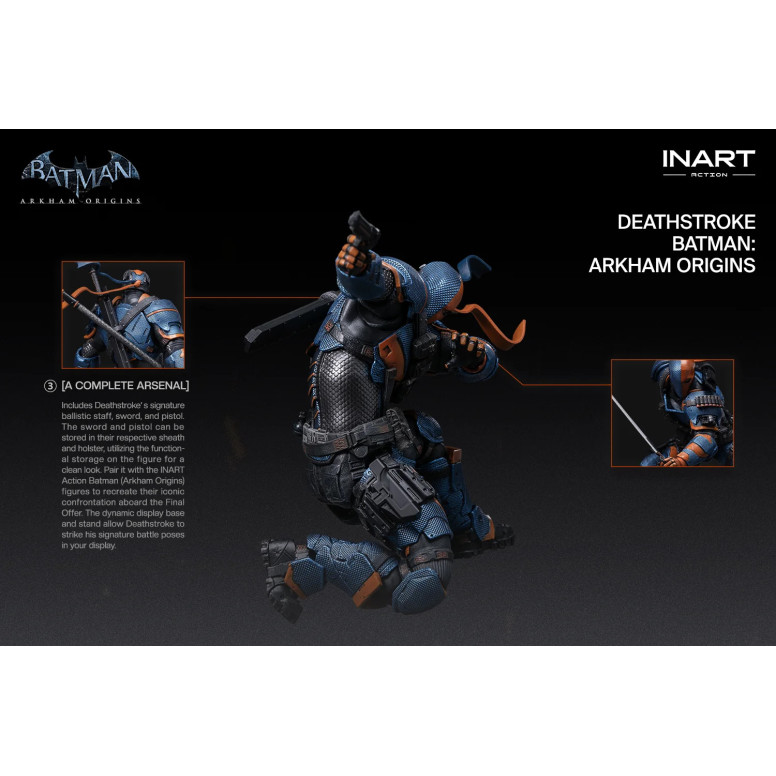 INART - Deathstroke - Batman: Arkham Origins - Figura in scala 1/12