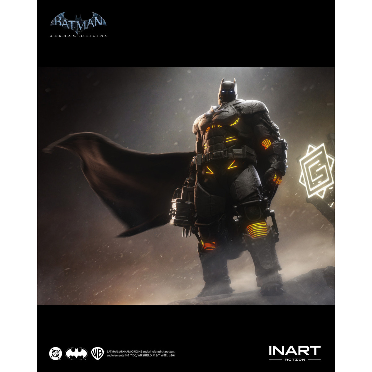 INART - Batman (XE Suit) - Batman: Arkham Origins - Figura in scala 1/12