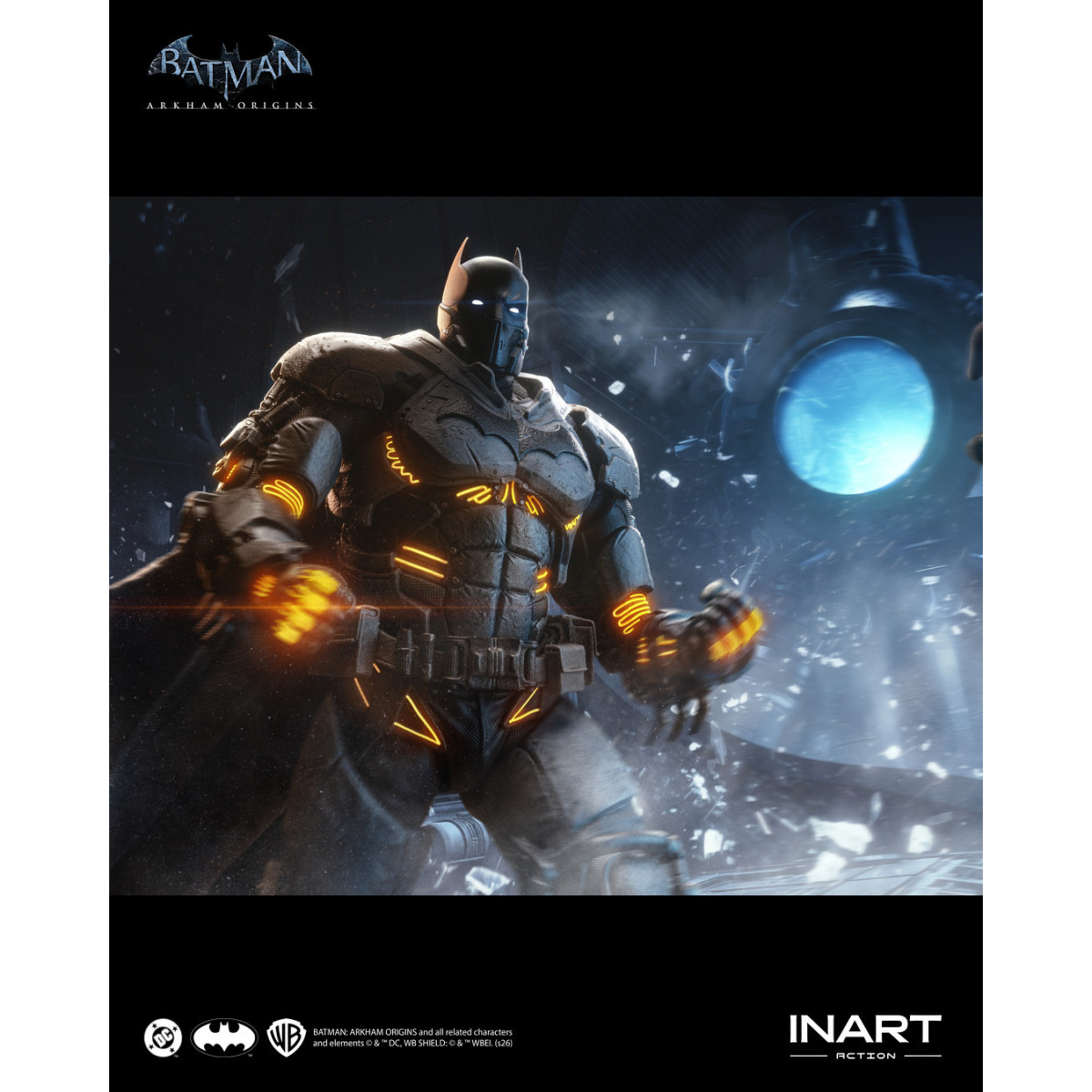 INART - Batman (XE Suit) - Batman: Arkham Origins - Figura in scala 1/12