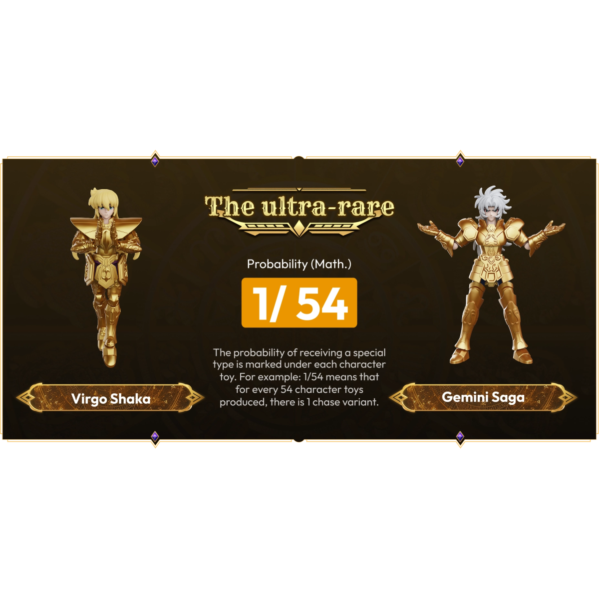 Blokees Saint Seiya - Galaxy Version 04 The Legacy of the Gold Saints - Assortimento di 9 modellini