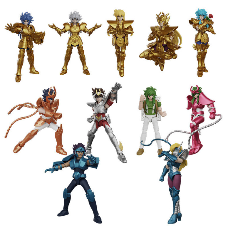 Blokees Saint Seiya - Galaxy Version 04 The Legacy of the Gold Saints - Assortimento di 9 modellini