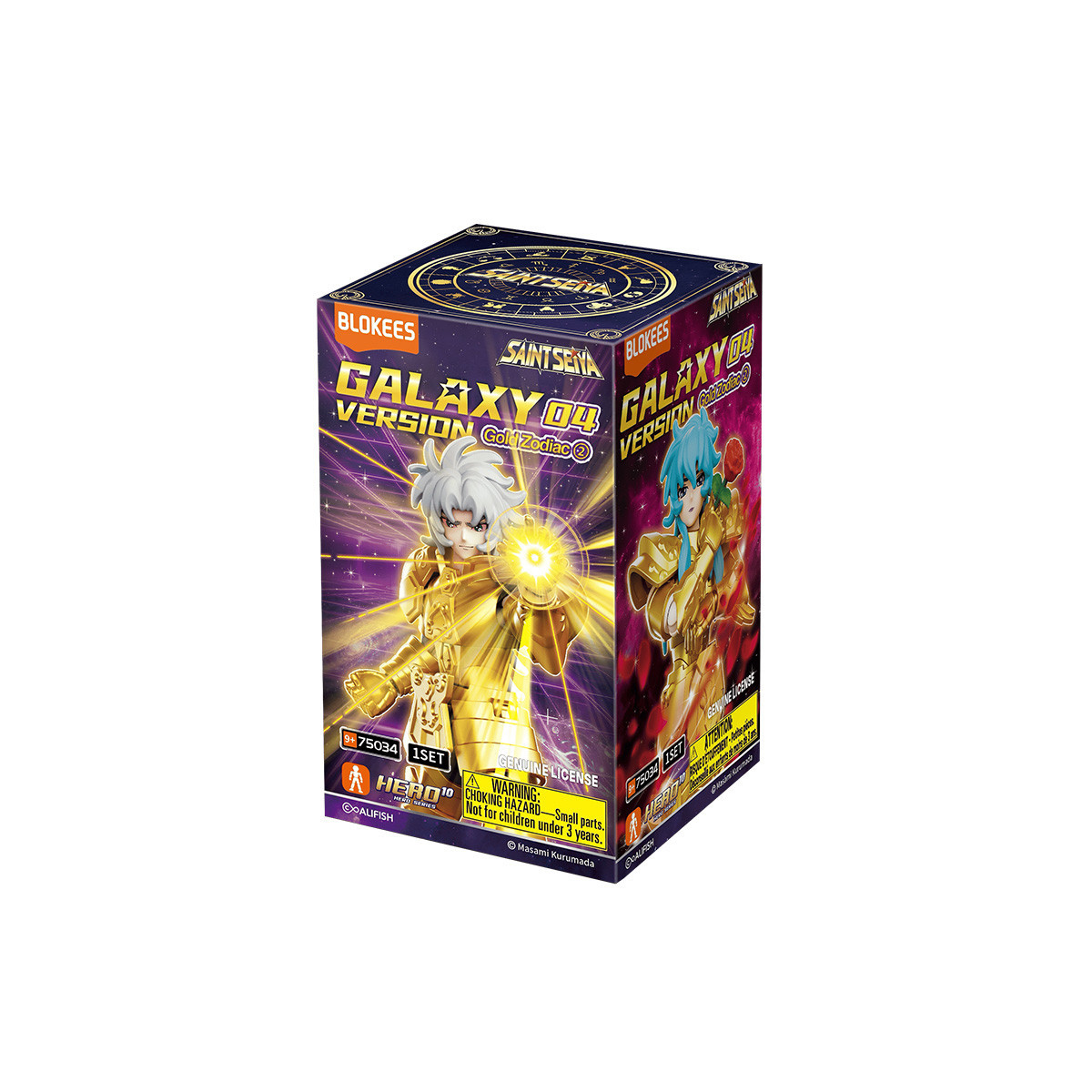 Blokees Saint Seiya - Galaxy Version 04 The Legacy of the Gold Saints - Assortimento di 9 modellini