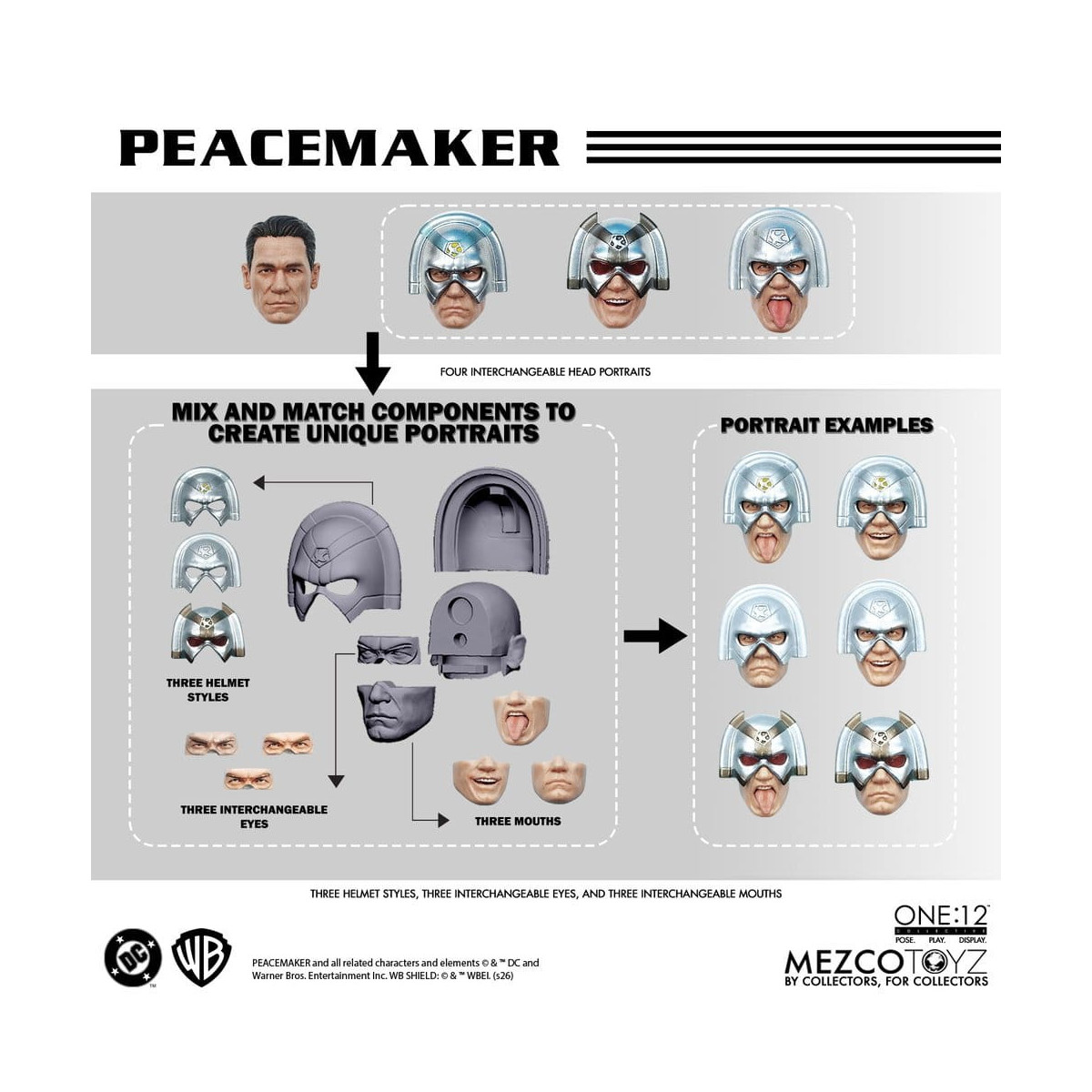 Mezco One 12 - PEACEMAKER - DC Comics
