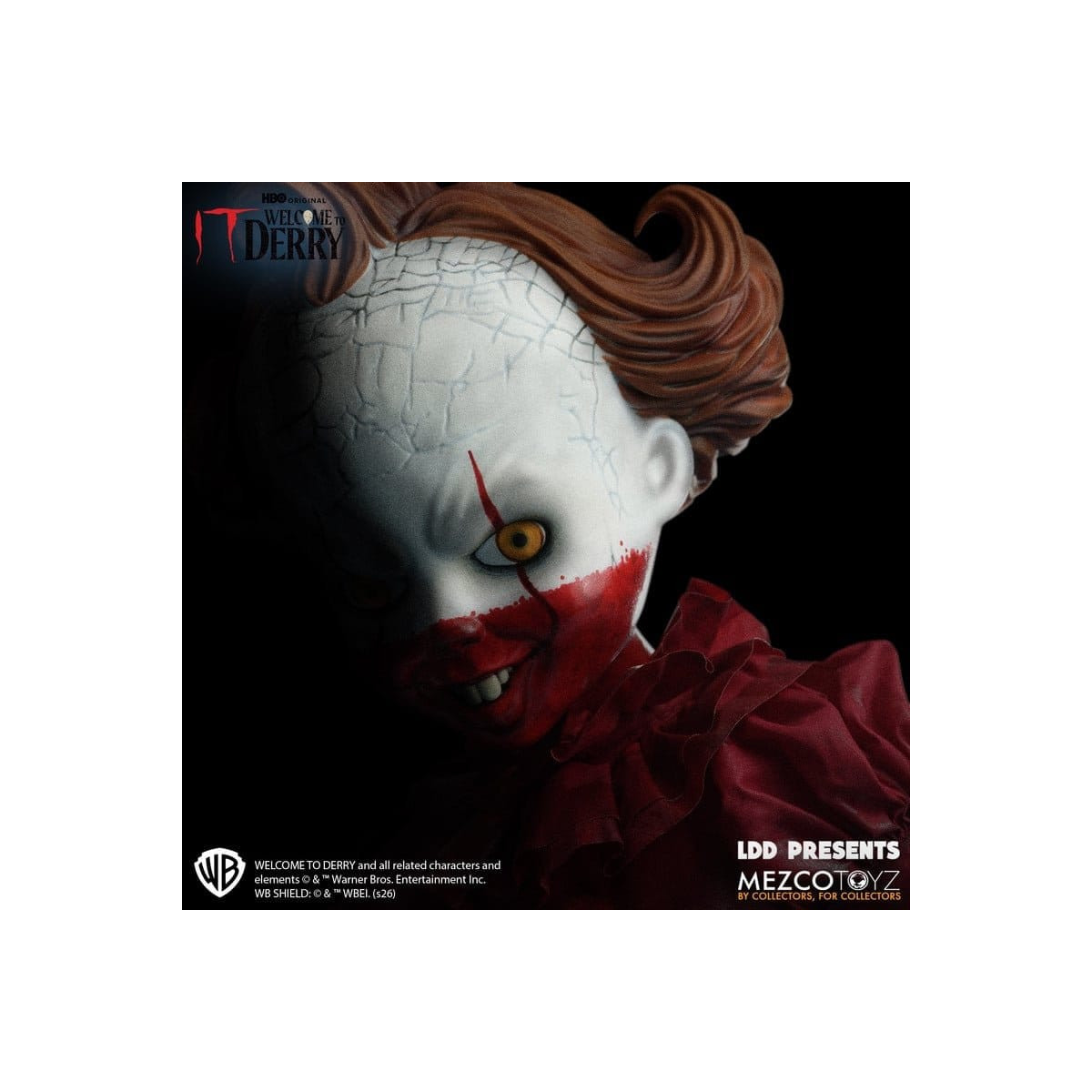 Mezco Living Dead Doll - It: Benvenuti a Derry - Pennywise