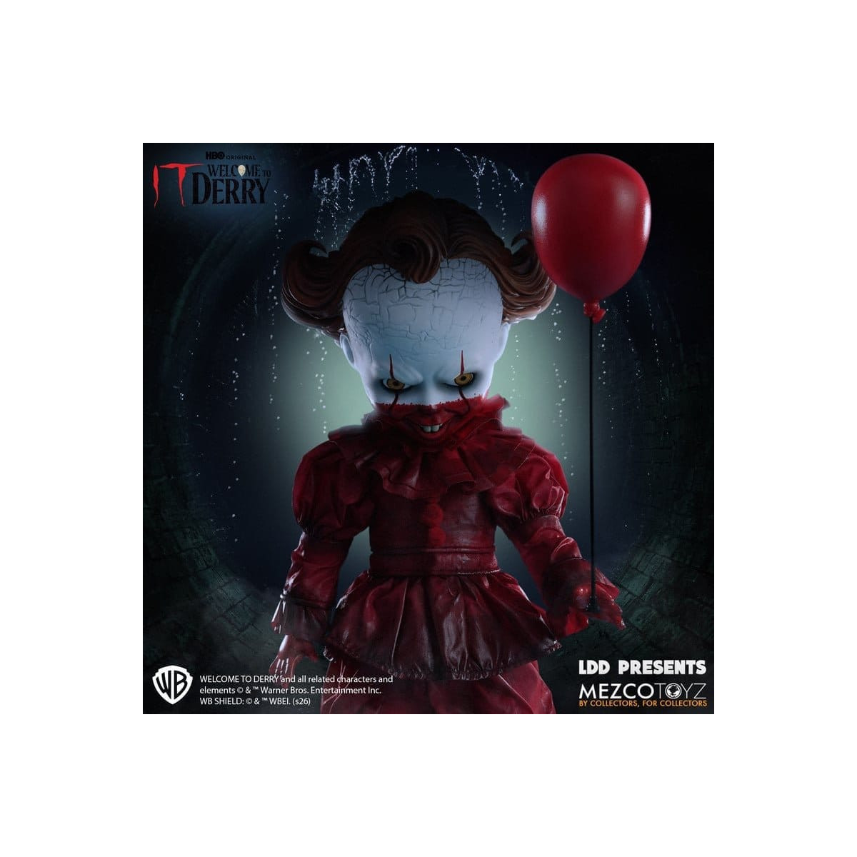 Mezco Living Dead Doll - It: Benvenuti a Derry - Pennywise